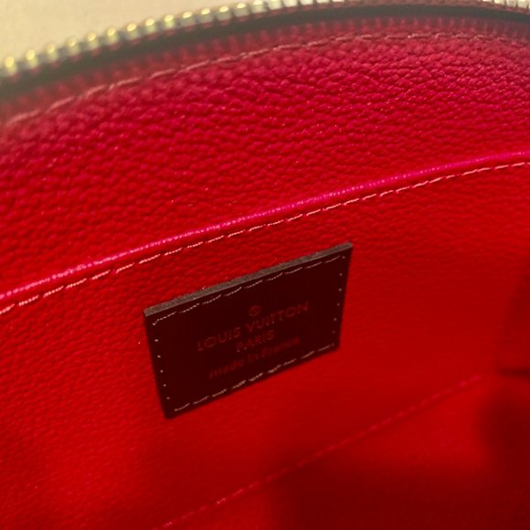 Auth Louis Vuitton Cosmetic Pouch Damier Eben - Picture 8 of 11